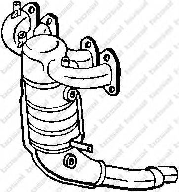 BOSAL 090515 Каталізатор