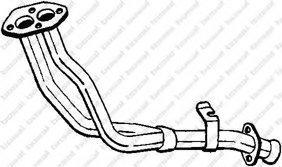 BOSAL 785071 Труба вихлопного газу