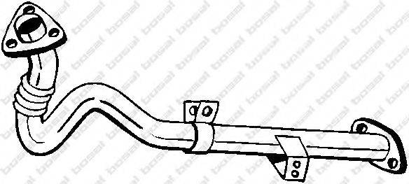 BOSAL 770587 Труба вихлопного газу