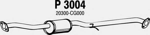 FENNO 3004 Середній глушник вихлопних газів