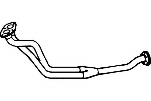 FENNO P4428 Труба вихлопного газу