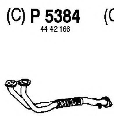 FENNO P5384 Труба вихлопного газу