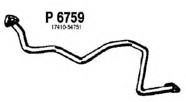 FENNO P6759 Труба вихлопного газу