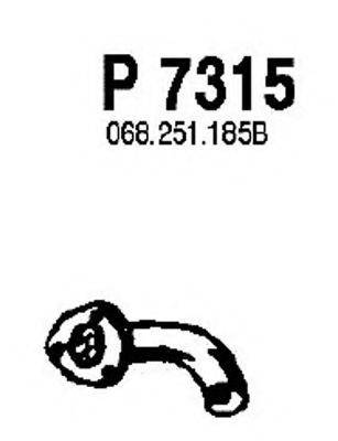 WALKER 08365 Труба вихлопного газу
