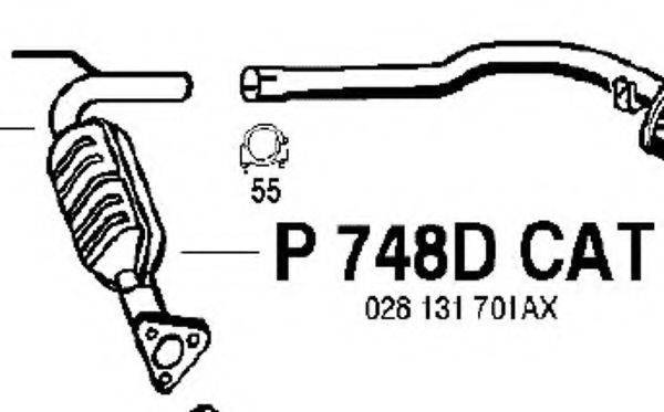 FENNO P748DCAT Каталізатор