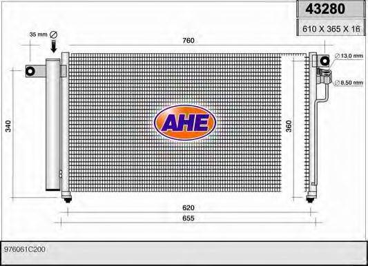 AHE 43280 Конденсатор, кондиціонер