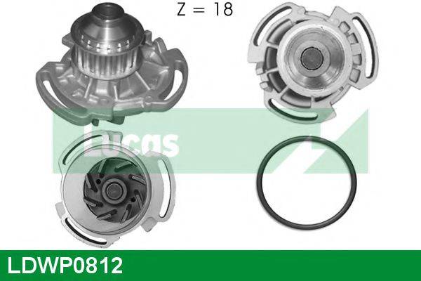 LUCAS ENGINE DRIVE LDWP0812