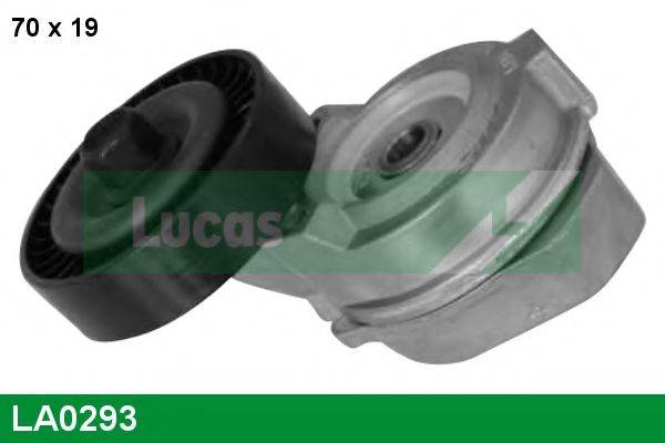 LUCAS ENGINE DRIVE LA0293 Натяжна планка, полікліновий ремінь