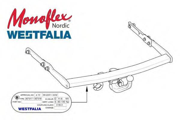 MONOFLEX 307455900113 Причіпне обладнання