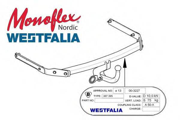 MONOFLEX 307462 Причіпне обладнання