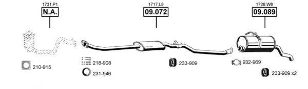 ASMET CI090205 Система випуску ОГ