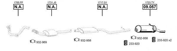 ASMET CI092700 Система випуску ОГ