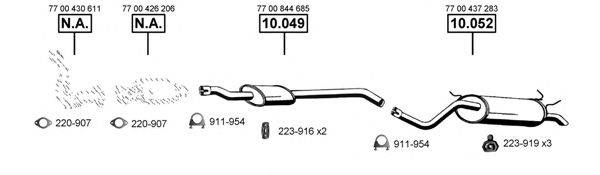 ASMET RE102400 Система випуску ОГ