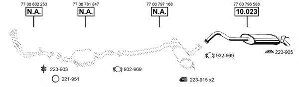 ASMET RE104560 Система випуску ОГ