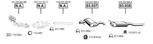 ASMET VA036620 Система випуску ОГ