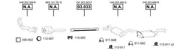 ASMET VA036715 Система випуску ОГ