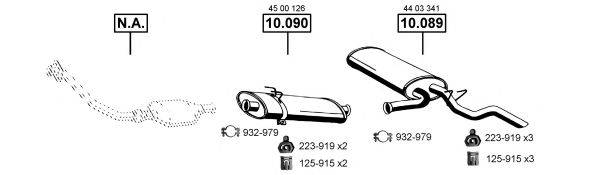 ASMET OP054010 Система випуску ОГ