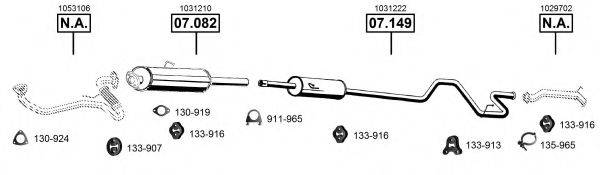 ASMET FO075610 Система випуску ОГ