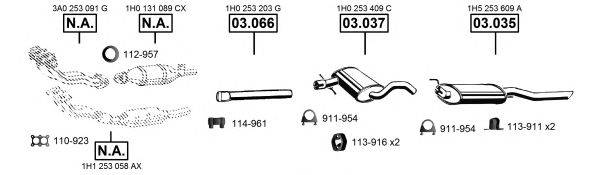 ASMET VA036630 Система випуску ОГ