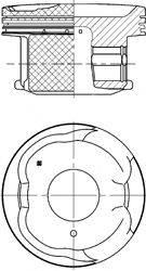 KOLBENSCHMIDT 41011616 Поршень