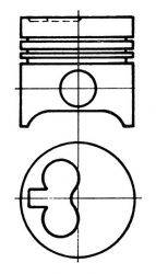 KOLBENSCHMIDT 92598630 Поршень