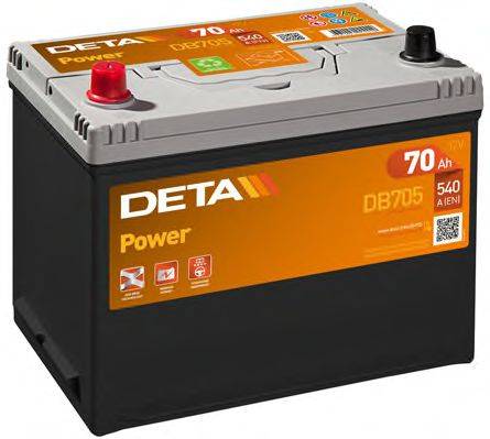 DETA DB705 Стартерная аккумуляторная батарея; Стартерная аккумуляторная батарея