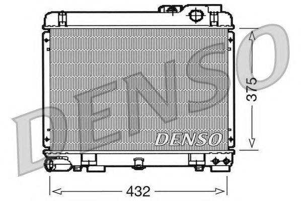 NPS DRM05035 Радіатор, охолодження двигуна