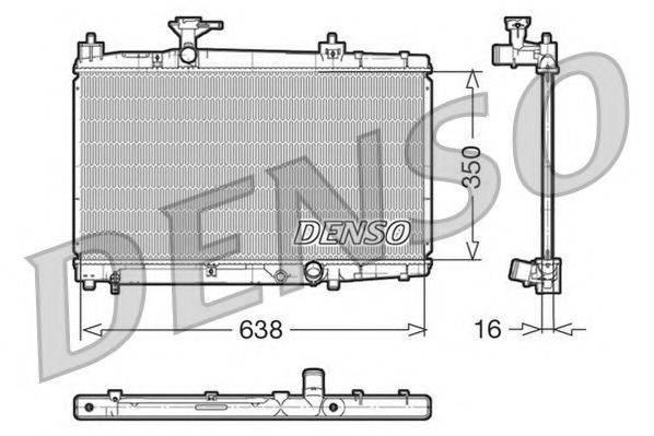 NPS DRM50007 Радіатор, охолодження двигуна