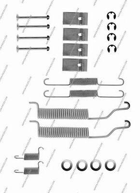 NPS 0604 Комплектуючі, гальмівна колодка