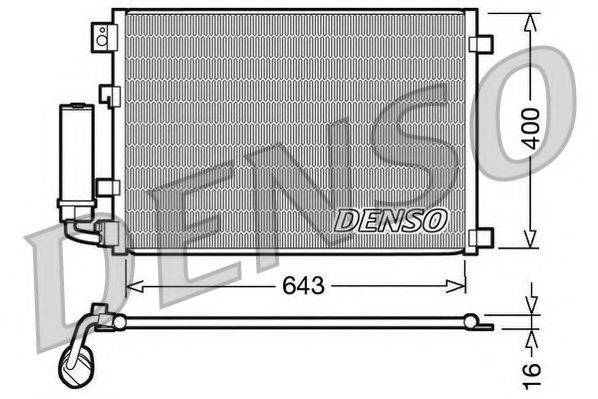 NPS DCN46002 Конденсатор, кондиціонер