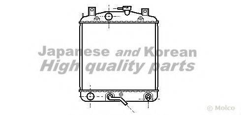 ASHUKI D55114 Радіатор, охолодження двигуна