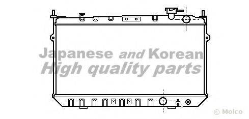 ASHUKI H55745 Радіатор, охолодження двигуна