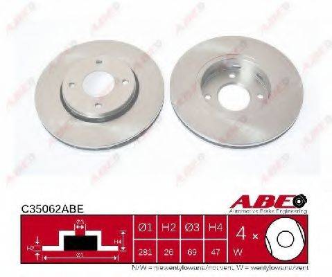 ABE C35062ABE гальмівний диск