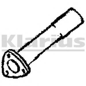 KLARIUS 110359 Труба вихлопного газу