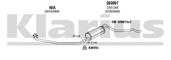 KLARIUS 270277E Система випуску ОГ