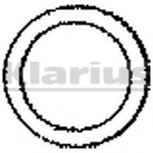 KLARIUS 410217 Кільце ущільнювача, труба вихлопного газу