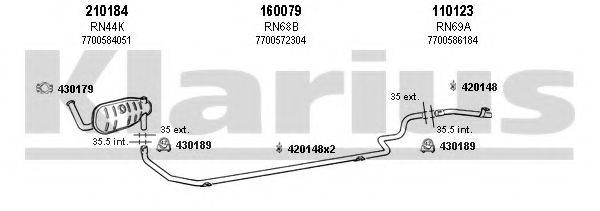 KLARIUS 720006E Система випуску ОГ