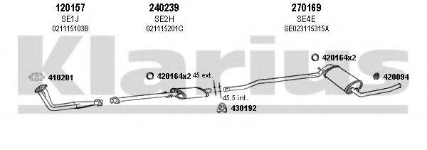 KLARIUS 790002E Система випуску ОГ