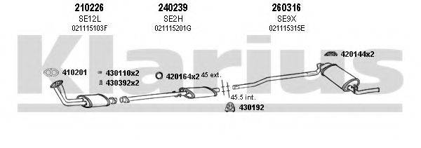 KLARIUS 790009E Система випуску ОГ
