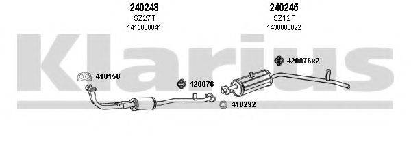 KLARIUS 820014E Система випуску ОГ