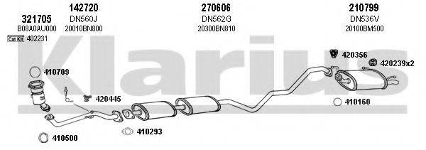 KLARIUS 270412E Система випуску ОГ