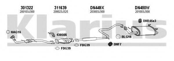 KLARIUS 270333U Система випуску ОГ