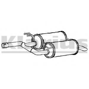 KLARIUS BM397L Глушник вихлопних газів кінцевий