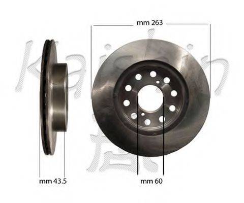 KAISHIN CBR246 гальмівний диск