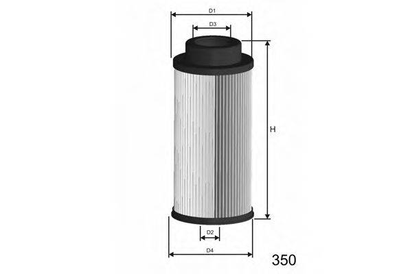 MISFAT F010 Паливний фільтр