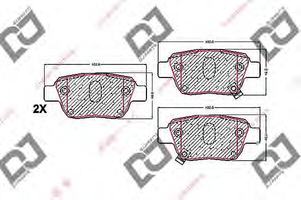 DJ PARTS BP1608