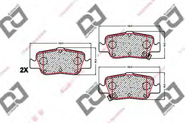 DJ PARTS BP1643