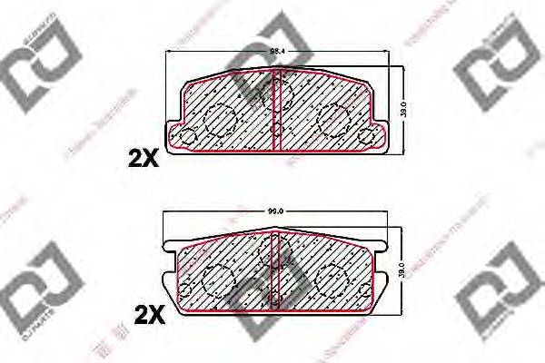 DJ PARTS BP1658