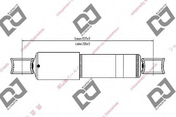 DJ PARTS DS1181HT Амортизатор