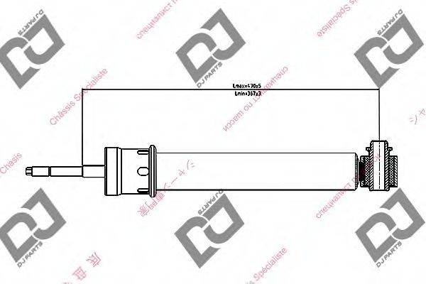 DJ PARTS DS1212GT Амортизатор